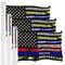 G128 3 Pack: Thin Line First Responders American Flag | 3x5 Ft | LiteWeave Series Printed 150D Poly | Duty and Honor Flag, Indoor/Outdoor, Vibrant Colors, Brass Grommet, Thicker and Durable Than 100D